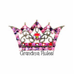 "Grandma Rules" Tiara SCULPTURE Photo Sculpture