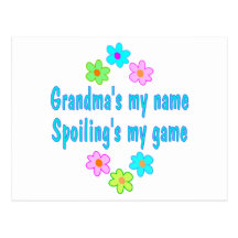 Grandma Spoils Postcard