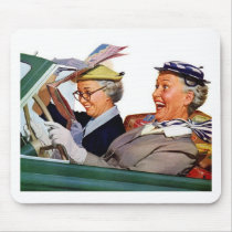 Grandma The Speed Queen Mousepad