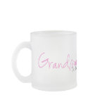 Grandma To Be (Pink Script) Mugs
