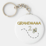 Grandmama 2 Bee Keychain