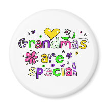 Grandmas are Special Refrigerator Magnets