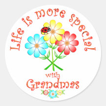 Grandmas are Special Sticker