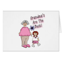 Grandmas Are the Best Greeting Card