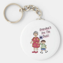 Grandmas Are The Best Keychain