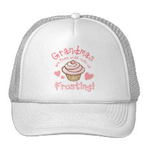 Grandma's Frosting Mesh Hat
