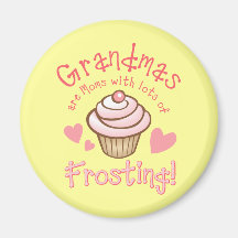 Grandma's Frosting Refrigerator Magnets