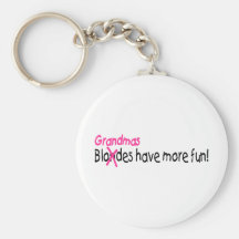 Grandmas Have More Fun Keychain