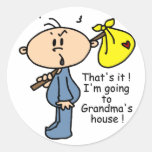 Grandma's House Baby (BLUE) Sticker