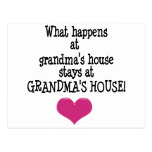 Grandma's House Postcard