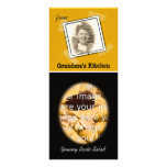 Grandma's Kitchen Recipe Card Personalized Rack Card