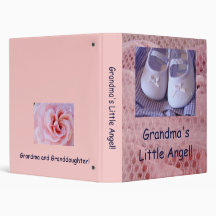 Grandma's Little Angel! binder Granddaughter photo