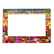 Grandma's Little Valentine photo frame magnetic