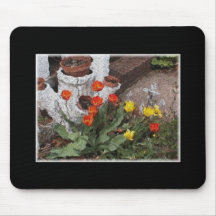 Grandma's planter mouse pads