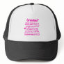 Grandma's Poem Mesh Hat