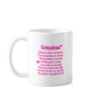 Grandma's Poem Mug