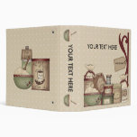 Grandma's Recipe's 2" (~Add Your Own Special Text) 3 Ring Binders