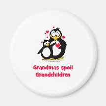 Grandmas spoil grandchildren magnet