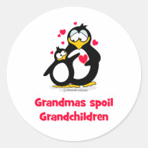 Grandmas spoil grandchildren sticker