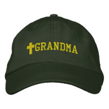 Grandmother Embroidered Hat