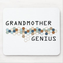 Grandmother Genius Mouse Mat