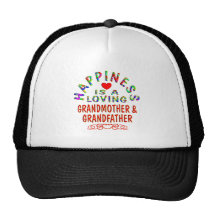 Grandmother & Grandfather Happiness Hat