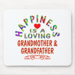 Grandmother & Grandfather Happiness Mousepad
