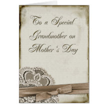 Grandmother Mother's Day Vintage Cards