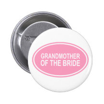 Grandmother of the Bride Wedding Oval Pink