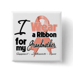 Grandmother - Uterine Cancer Ribbon Pins