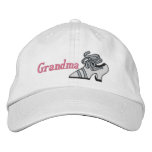 Grandmother Vintage Footwear Embroidered Hat embroidered hats