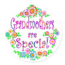 GRANDMOTHERS are Special Sticker