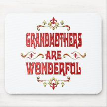 Grandmothers are Wonderful Mouse Pads