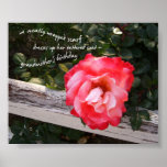 Grandmother's Birthday Haiku Art Print