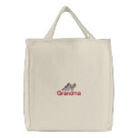 Grandmothers Vintage Shoe Embroidered Bag