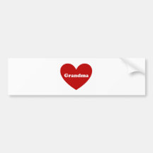 Grandmum Bumper Sticker