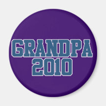 Grandpa 2010 fridge magnet