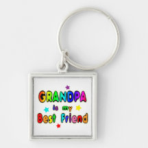 Grandpa Best Friend Key Chains