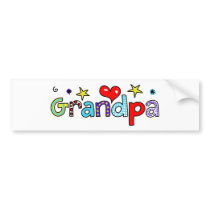 Grandpa Bumper Stickers