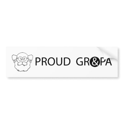 GRANDPA_BUMPER STICKER1 by BabyKidsWorld