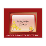 Grandpa_Certificate Postcard (Personalize)