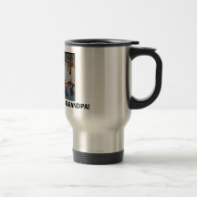 Grandpa coffee travel mug.
