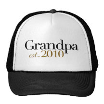 Grandpa Est 2010 Hat