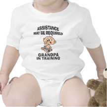 Grandpa In Training Baby T-Shirt