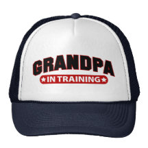 Grandpa In Training Hats