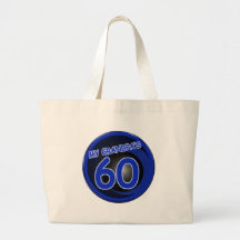 Grandpa is 60 canvas bags