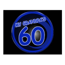 Grandpa is 60 postcards