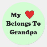 Grandpa Love Stickers