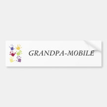 GRANDPA-MOBILE AUTOCOLLANTS POUR VOITURE