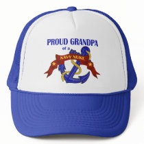 Grandpa of a Navy Nuke Mesh Hat